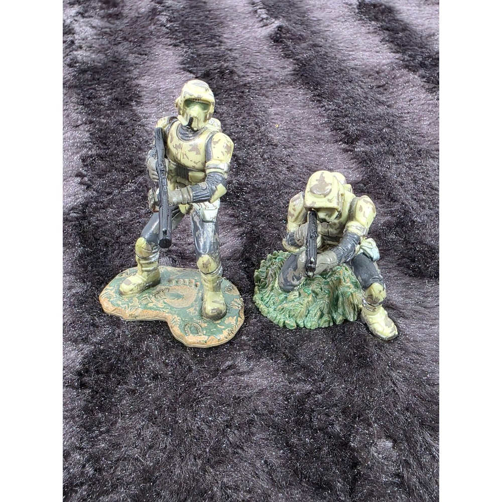 Star Wars Unleashed Battle Packs Kashyyyk Scout Trooper Figures 2005 Hasbro LFL